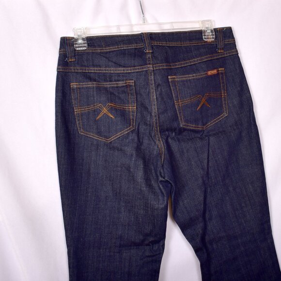 ZD Jeans Bark Wash Straight Leg  Size 14 - Picture 6 of 8